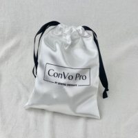 Coloré Soie Satin Tissu Cordon Poussière Bijoux BagEco Friendly Cordon Pliable Épicerie Sac Fourre-Tout Logo Personnalisé