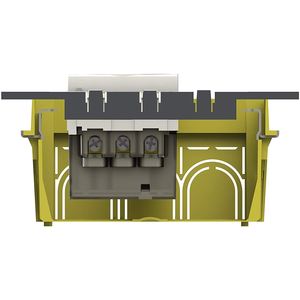 4 boîtes de prises murales P40 Schuko avec port USB-C 3.0A 230V, en plastique, mise à la terre standard - Product Image 4