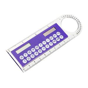 Mini calculatrice solaire multifonction Offre Spéciale de 10cm avec règle droite pour l'école et le bureau - Product Image 4