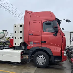 Çin Sitak TH7 6x4 420hp 460hp 520hp CNG Howo kamyon Sinotruk SITRAK CNG LNG traktör römork kafa satış