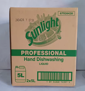 Liquide vaisselle professionnel Sunlight, écologique, pour usage en cuisine, 5L, avec des ingrédients hautement actifs - Product Image 5