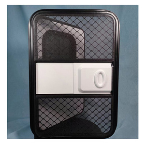 Buen <span class=keywords><strong>precio</strong></span> 620x1000mm Marco negro Panel blanco Rv Puerta de remolque en forma de lágrima con puerta de vidrio templado Rv - Product Image 3