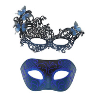 Masque de performance sexy pour reine, avec ceinture en double fil, en dentelle à motif plume de paon et phénix, et finition dorée brillante
