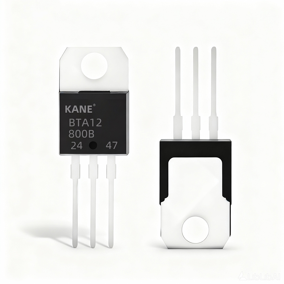 KANE BTA12-800B биполярный ТРИАК 12A 800 В, TO-220AB пакет, промышленный трехквадрантный двунаправленный Тиристор Scr
