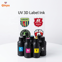 Qinyu 1000ML TPU UV untuk Pencetakan Digital Elastisitas Tinggi Fleksibel dengan Warna Cerah pada Pencetakan Kemasan