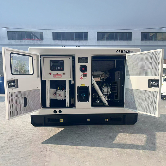 Ultra Quiet Single Phase Diesel Generator Residential/Office Use CE Certified ATS Equipped Soundproof Power Supply 1800 RPM DC