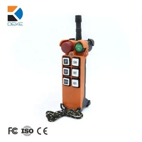 Télécommande sans fil pour grue RF F21-E1 à signal stable - Étanche, portée 100 m, en plastique
