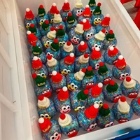 Jouets à presser de Noël très populaires, nouveaux articles disponibles en gros, jouets anti-stress souples