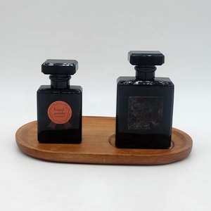 Wholesale Luxury '<strong>Purfume</strong> <strong>Bottles</strong> Unique Square Glass Crystal 100Ml 50Ml Perfume <strong>Bottles</strong> Manufacture - Product Image 1