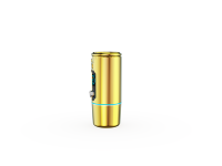 Kit Chicha Électrique Portable Personnalisé avec Écran TFT, Rechargeable, Mini Chicha Électronique en Aluminium avec LED