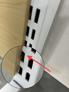 מדפי גונדולה מתכתיים איכותיים לסופרמרקט עם תצוגה וגב מתכוונן ועמיד במיוחד - Product Image 4