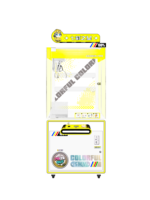 Machine à pinces commerciale colorée à monnayeur, type 'Star Coin', pour la distribution de cadeaux et de poupées, pour centres commerciaux et salles de jeux intérieurs