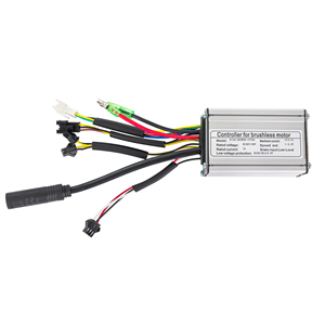 24V 250W 20A 9 Mos Square Wave SM/Waterproof Plug Brushless <b>Controller</b> <b>Motor</b> for Electric Bike - Product Image 1