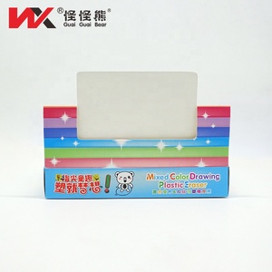 Gommes à animaux en <span class=keywords><strong>argile</strong></span> pour étudiants, gommes en plastique pour peinture, cadeau pour enfants, ensemble de papeterie scolaire, gomme à crayon - Product Image 6