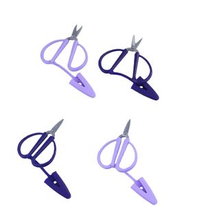 กรรไกรปักผ้าขนาดเล็ก แข็งแรง ทนทาน พร้อมปลอกซิลิโคนป้องกัน สีสันสดใส เหมาะสำหรับงานปักครอสติช - Product Image 2