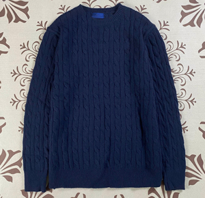 Pull en laine à col roulé décontracté à logo personnalisé 2025, coupe ajustée, style vintage classique <span class=keywords><strong>Ralph</strong></span>, style argenté, imprimé animal, fermeture éclair - Product Image 4