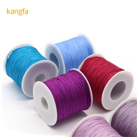 Fil de nylon tressé de 1,0 mm, 82 mètres, pour la fabrication de bijoux DIY, nœuds chinois, cordons pour colliers et bracelets