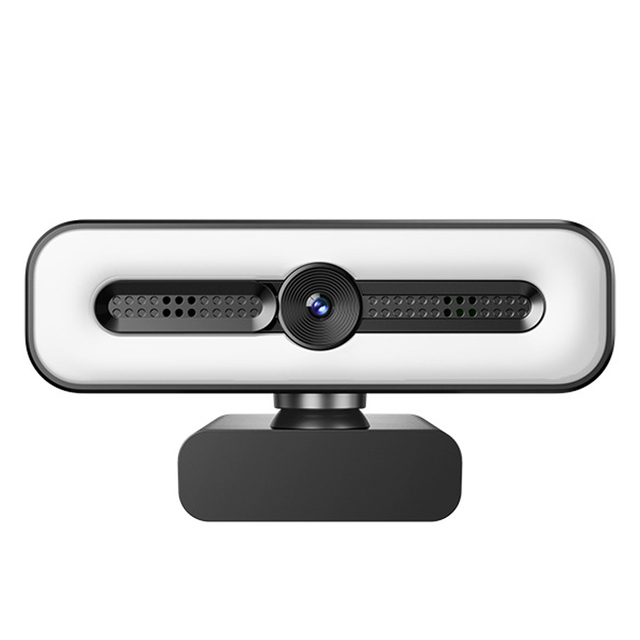 480p USB CMOS Webcam with Light for PC/Laptop Streaming and Video Conferencing for Online Classes