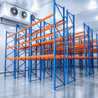 Étagère à poutres robuste sur mesure pour le stockage en entrepôt de marchandises en vrac