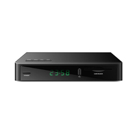 Récepteur Tv numérique, usb, Oem Full Hd, Hevc, H.265, sortie Scart, Dvb T2