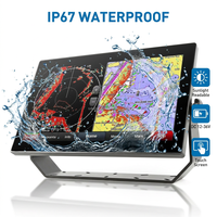 Optical Bonding Marine Displays Outdoor High Brightness 1500 Nits Ip67 Waterproof Lcd Touch Monitors
