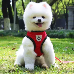 Nuova imbracatura di sicurezza per cani da compagnia leggera gilet riflettente antideflagrante per cani