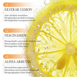 KORMESIC ได้รับการรับรองจาก Bpom ขายส่ง 25 มล. ยับยั้งเมลานิน ผิวกระจ่างใส มาส์กหน้าเลมอนไวท์เทนนิ่ง มาส์กหน้าสารต้านอนุมูลอิสระ - Product Image 3