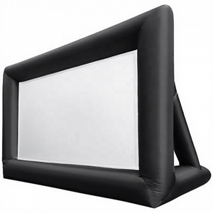 Pantalla de cine para fiesta Pantalla de proyector de <span class=keywords><strong>película</strong></span> inflable al aire libre con soplador - Product Image 1