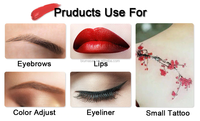 Pigment Biomaser Maser PMU, encre de maquillage permanent organique pour sourcils, lèvres, eye-liner, microblading