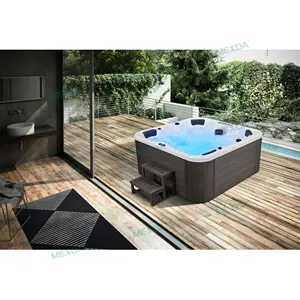 Outdoor Spa Zwembad 6 Persoon Sexy Massage Deluxe Hydro Met Ce Certificaat Balboa Systeem Spa Massage WS-192