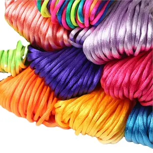 Оптовая продажа, корейская веревка, нитки, шнуры, китайская проволока с узлом для «сделай сам», плетеный браслет, аксессуары для изготовления ювелирных изделий