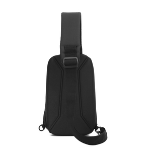 Sac bandoulière unisexe compact avec système antivol, sacoche portable pour téléphone à plusieurs compartiments, sac de poitrine décontracté et tendance - Product Image 5