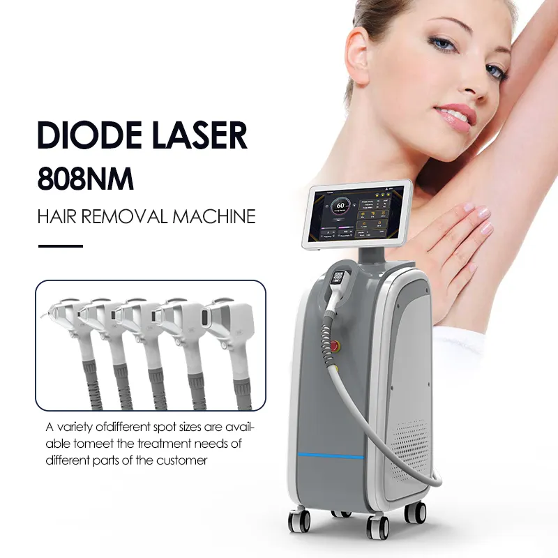 KES 2024 Powerful 808nm diode laser hair removal machine Ice Platinum soprano titanium laser hair removal machine