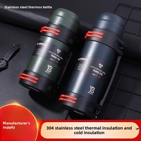 Bouteille isotherme sous vide en acier inoxydable 304 grande capacité, sans BPA, tasse, gourde, bouilloire de voyage, maintien thermique 12-24 heures