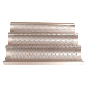 3 4 <span class=keywords><strong>5</strong></span> onde pagnotte stampo per pane francese teglia per Baguette perforata teglia - Product Image 3