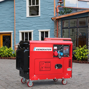 เครื่องกำเนิดไฟฟ้าดีเซลแบบพกพา Super Silent 6KW/8KW เฟสเดียว 110V/220V 50/60Hz AC/DC พร้อมระบบสตาร์ทอัตโนมัติแบบ Open Frame และตัวเลือก ATS รุ่น Sdec - Product Image 1