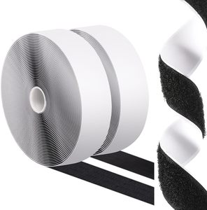 Cinta de Sujeción Autoadhesiva 100% Nailon, Ecológica, con Cierre de Gancho y Bucle, Tira Adhesiva Fuerte para Tela, Velcro Eficiente - Product Image 1