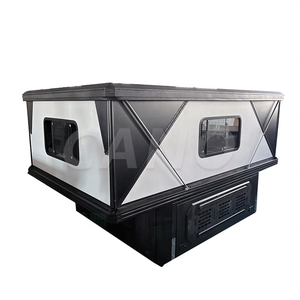 <span class=keywords><strong>Camper</strong></span> Integrado Personalizado de Fábrica para Camioneta con Techo Elevable de Aluminio para GMC Sierra 1500, Cuatro Estaciones - Product Image 2