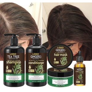 プロのすべて自然な保湿と滑らかなティーツリービオチンケラチン修理ヘアマスクでもろいヘアセットを治療 - Product Image 2