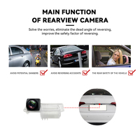 Wemaer OEM CVBS CCD 1080P Geniş Açılı Geri Görüş Kamerası VW Bora/Magotan/Golf 6/CC/Polo/Beetle/Crosspolo/Yeti için