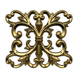 Accessoires décoratifs de porte pour hôtel, appartement et villa, style européen moderne, en acier inoxydable 304, design papillon et fleur - Product Image 3