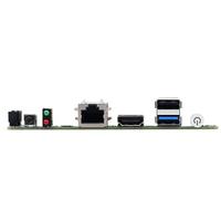 Router Firewall de 6 Puertos LAN, Placa Base Mini PC de Alto Rendimiento con Procesador J1900, Compatible con EMMC