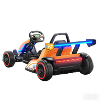 Auto Eléctrico para Niños, Tipo Go-Kart, con Batería, para Edades de 6 a 13 Años, con Control Remoto