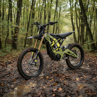 Moto tout-terrain électrique Surron haute puissance 10 kW 2026 pour adultes, noire, Surron Light Bee X 2026