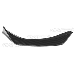 3 Piezas de Alerón Delantero para Coche, Aspecto de Fibra de Carbono/Negro, Protector de Parachoques, Difusor, Cubierta Decorativa para Mazda 3 Sedan Axela 2019 2020 - Product Image 6