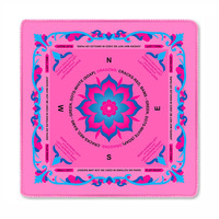 Tapis de Mahjong en Néoprène Épais avec Dos Antidérapant en Caoutchouc, Protège la Table, Pliable, Imperméable, Impression Personnalisée, pour 4 Joueurs