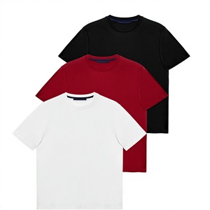 Camiseta SEBANDA de Manga Corta para Hombre, 300g, 100% Algodón Orgánico, Estilo Hip Hop, Corte Regular, con Logotipo 3D Personalizado Impreso en Serigrafía - Product Image 2