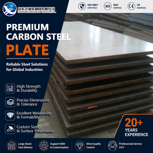 Plasma Cutting S235JR Normalized 20mm 1219mm Welding Carbon Steel Plate for Bridge Fabrication - Product Image 1