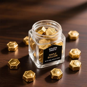 Bonbons au chocolat de qualité supérieure, emballage doré, délicieux bonbons au chocolat, créativité sucrée en conserve - Product Image 3