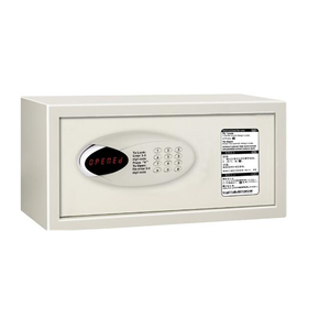 Coffre-fort électronique portable mini pour hôtel — Coffre-fort numérique et à clé avec compartiment de rangement dissimulé - Product Image 2